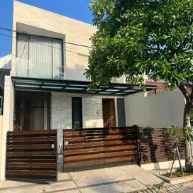 Araya 2 dekat MERR‼️Rumah 2 lantai semi furnish