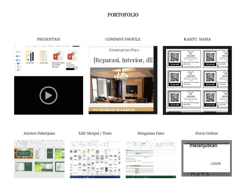 Jasa Ketik, Edit Dokumen Word, Excel, PPT, PDF. Sales, Sekretaris. dll