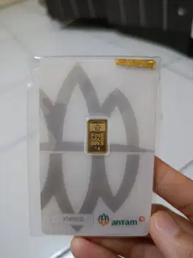 Logam Mulia Antam 1 Gr Baru
