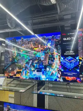 TV TCL 55 INC CICILAN BISA BUNGA RINGAN