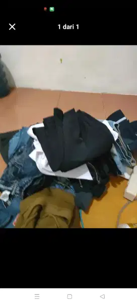 Celana pria bekas