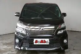 TOYOTA VELLFIRE Z MATIC 2013..PAJAK JULI 2025 HITAM