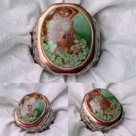 Cincin Natural Turquoise (Phyrus) Persia Uniq