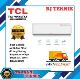 PROMO AC BARU TCL 1/2 PK + pasang