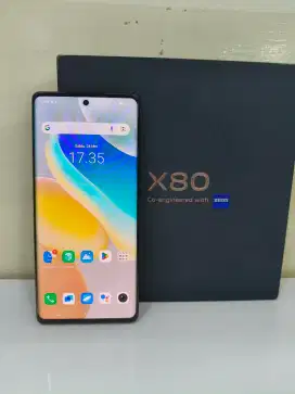 Second Vivo x80 ram 12gb/256gb lengkap