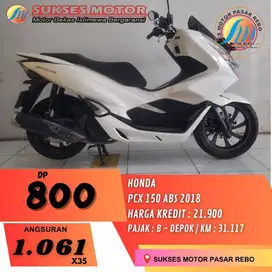 HONDA PCX 150 ABS TAHUN 2018 BERGARANSI, MESIN MULUS, BODI HALUS