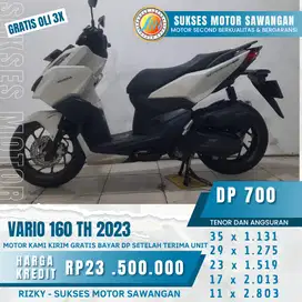 BAYAR DP SETEALAH TERIMA UNIT HONDA VARIO 160 ABS 2023