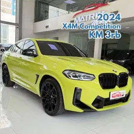 BMW X4M Competition 2024 NIK 2023 Yellow on Black X4 M Comp Kuning