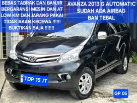 Toyota Avanza 2013 G AT Automatic model 1.3 hitam