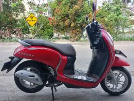 (DP 500 Rb)‼️ Scoopy Stylish Keyless Merah 2022 Cash & Kredit