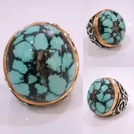 Cincin Natural Turquoise (Phyrus) Hubei Jenong