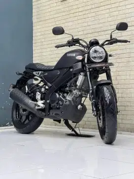Obral Murah!!Yamaha XSR 155cc 2021 Black Plat Jatim Mulus-Mustika