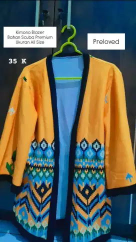 PRELOVED KIMONO BLAZER WANITA PREMIUM