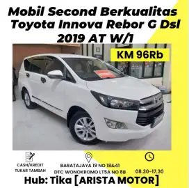 Toyota Innova Reborn G Dsl AT 2019 W/1 Spesial Promo Kredit!!!
