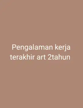 Cari kerjaan yang pulang pergi