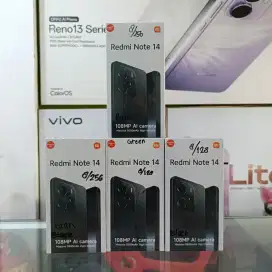 Redmi Note 14 Ram (8/256) (8/128) GB Baru Resmi⁶