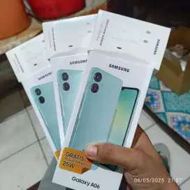 Samsung galaxy A06 4/128 GB Baru dan Garansi Resmi SEIN