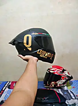 KYT TTC TT COURSE PAKET GANTENG LEOPARD
