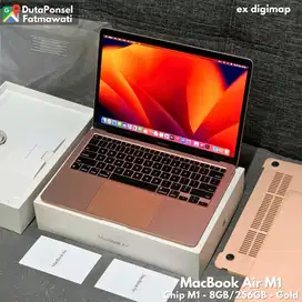 MACBOOK AIR M1 13” CHIP M1 8GB/256GB GOLD FULLSET EX DIGIMAP