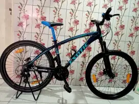 Sepeda MTB Frame Alloy,Rem Hidrolik,24 Speed,Mulus,Normal,Siap gowes