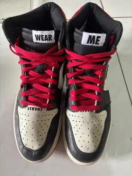 Air Jordan 1  Retro High OG NRG “Not for resale” Red size 43