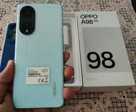 Oppo A98 5G Fullset Pribadi Mulus Ayak Baru Murah