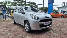 KM Rendah TDP 4JT Daihatsu Ayla 1.0 M Bensin-MT 2014 Silver