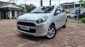 KM Rendah TDP 4JT Daihatsu Ayla 1.0 M Bensin-MT 2014 Silver