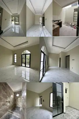 Oper kredit murah rumah 2 lantai bangunan baru.