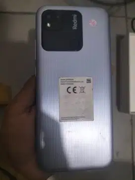 REDMI 10A RAM 3/32 WARNA SILVER MULUS  KOMPLIT ORIJINAL