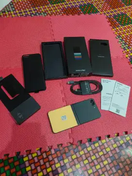 samsung Z flip 5 512gb yellow keren mulus joss