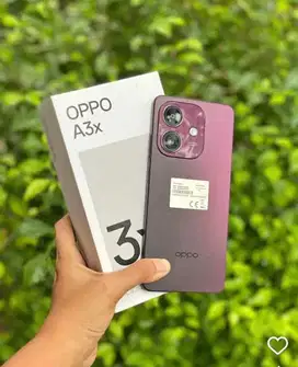 Cashback Oppo A3x 4+4/64 Handphone baru & Segel Resmi