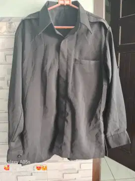 Hem safari hitam pekat uk L