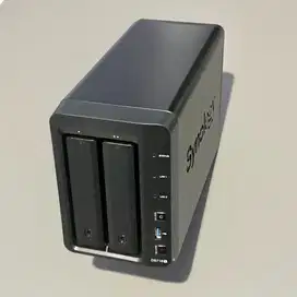 Server Synology DS718+, 2x Hardisk 10 Tb Ironwolf Bekas