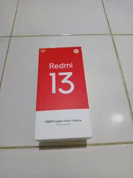Redmi 13 kondisi mulus 100% ,tdk ada minus
