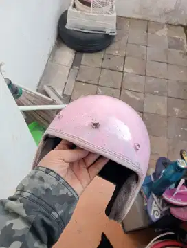 Helm BOGO pink jelek