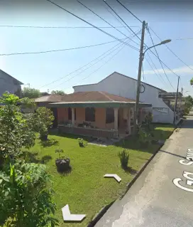 Dijual Murah BU Rumah Besar Halaman luas di Medan Marelan