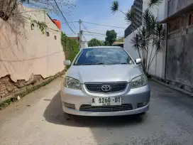 Vios G Manual 2003
