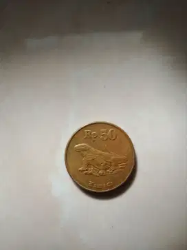 Koin komodo 50 th 1996