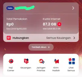 TELKOMSEL DIGIPLUS 1 TAHUN 88gb