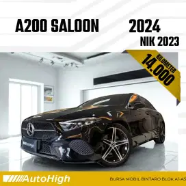 DP10% [Km14.000] A200 Saloon Sedan 2023 Black Reg 2024 #AUTOHIGH