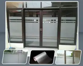 Kaca Film Kantor Sticker sunblasting stiker kacafilm gedung panggilan