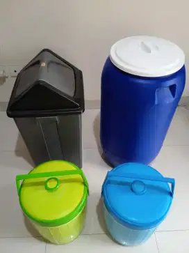 Thermos nasi, Toples, Tong air, Tong sampah