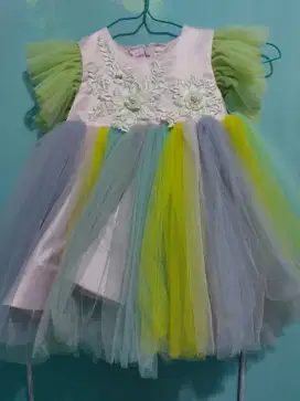 Baju pesta anak usia 1-2 tahub