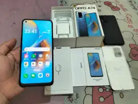 OPPO A74 RAM 6GB +4GB/128GB AMOLED 6.4 Finger 5000Mah 48MP Snapdragon