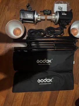 Jual paket foto studio godox ms300