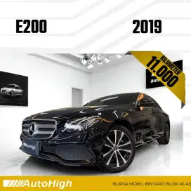 DP10% [Km11.000] E200 Avantgarde 2019 Black Reg 2020 #AUTOHIGH