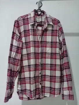 Kemeja Flanel Second Branded Murah