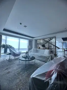 DIJUAL APARTEMEN LARIZ MANSION DUPLEX 4BR NEW GRESS SUPER MEWAH 100%