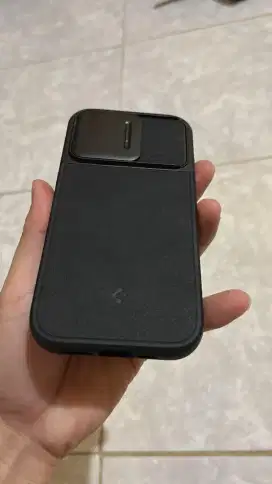 Casing Iphone 15 Pro Spigen Optic Armor Magsafe